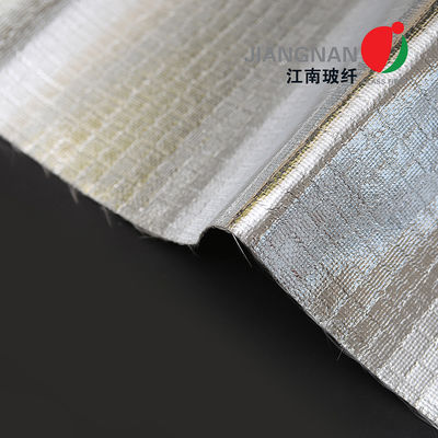Izolacja termiczna Tkanina z włókna szklanego z aluminium o splocie płóciennym Odporna chemicznie