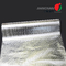 Aluminiowana tkanina z włókna szklanego 430-600G / Sq.Mtr do wysokich temperatur do 550 ° C