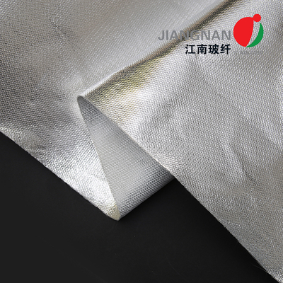 430 600G/m2 folia aluminiowa tkanina laminowana z włókien szklanych z jednej lub obu stron