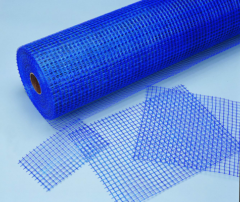 Wytrzymałe 4*4mm 5*5mm Fiberglass Mesh Leno Woven For Building wall