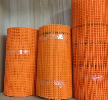 Wytrzymałe 4*4mm 5*5mm Fiberglass Mesh Leno Woven For Building wall