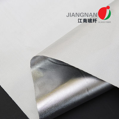 Tkanina z włókna szklanego powlekana aluminiową barierą cieplną Ognioodporna do izolacji statków
