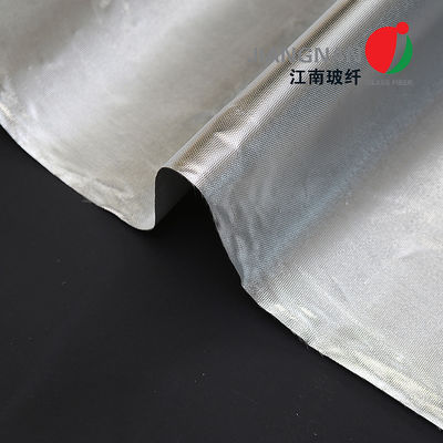 Odblaskowa tkanina z włókna szklanego laminowana folią aluminiową do elastycznego kanału łączącego