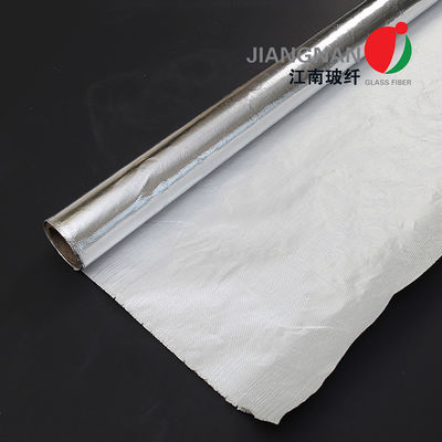Izolowana tkanina powlekana aluminium, laminowana, ognioodporna tkanina z włókna szklanego